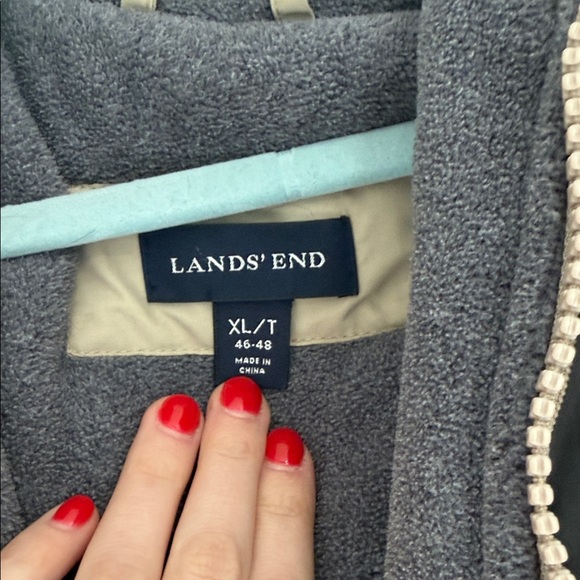 Lands' End Men's Tan Military Field Jacket - Picture 2 of 6